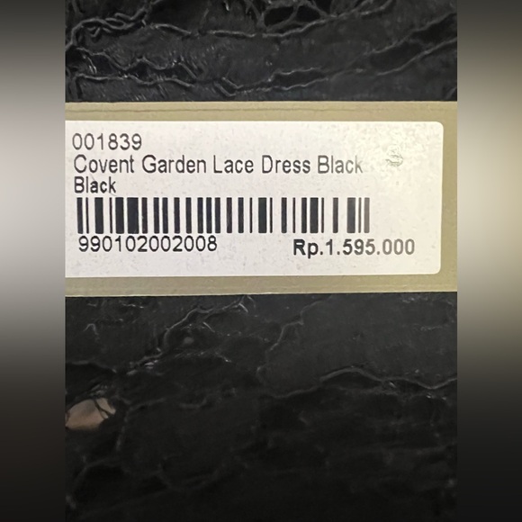 Magali Pascal - NWT - Designer, black lace dress, sexy but subtle and feminine S - Picture 4 of 4